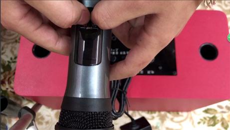 麦巢S10无线话筒音响套装调频教程